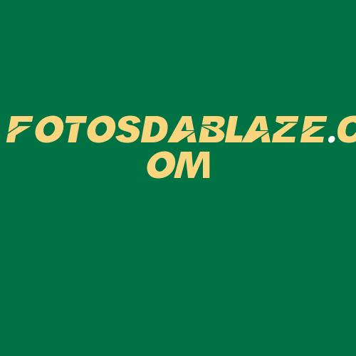 Logo da FOTOSDABLAZE